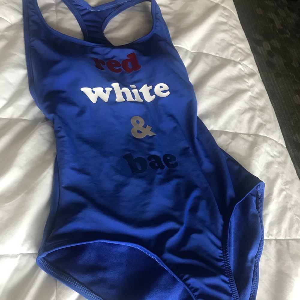One piece bathing suit